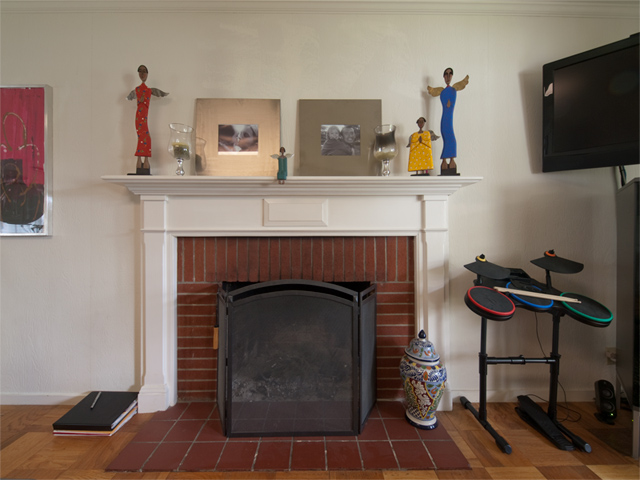 Fireplace - Home For Sale