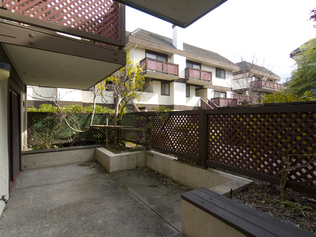 Back Patio  picture - 4151 El Camino Way, Unit A, Palo Alto 94306