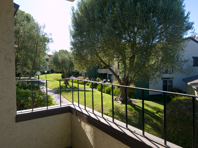 Balcony  picture - 777 San Antonio Rd, Unit 17, Palo Alto 94303