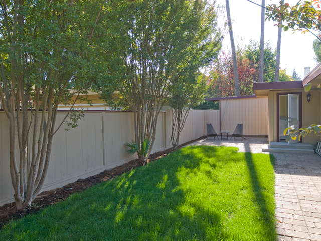 Yard picture - 4202 Ruthelma Ave, Palo Alto 94306
