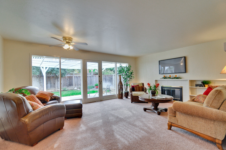 Living Room (H) Picture - 1226 Susan Way, Sunnyvale 94087 Living Room (H) picture - 1226 Susan Way, Sunnyvale 94087