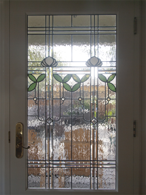 Leaded Glass Door picture - 932 Boyce Ave, Palo Alto 94301