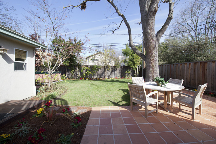 Patio picture - 3245 Bryant St, Palo Alto 94306