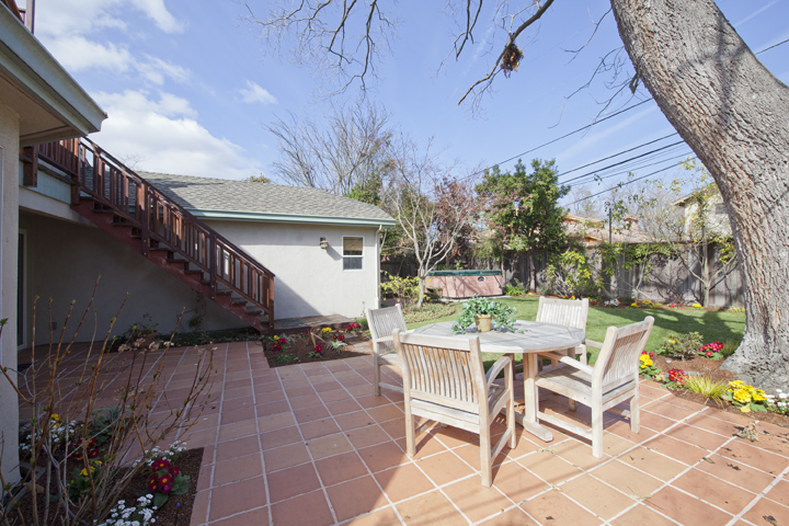 Patio picture - 3245 Bryant St, Palo Alto 94306