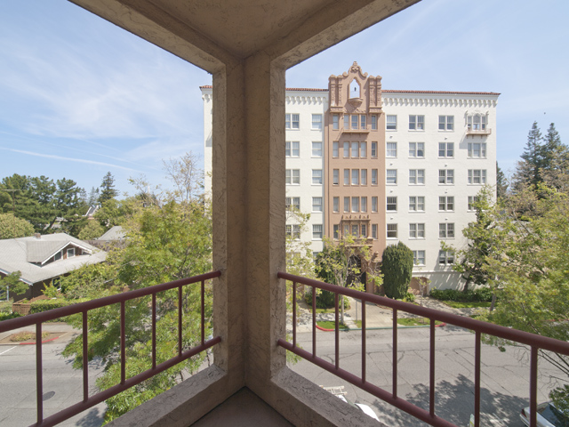 Master Balcony View  picture - 365 Forest Ave, Unit 4c, Palo Alto 94301