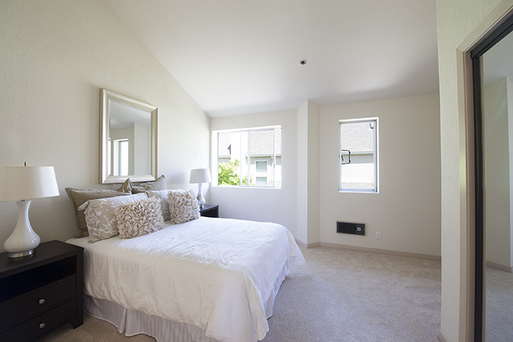 Bedroom 1 picture - 731 Loma Verde Ave, Unit B, Palo Alto 94303