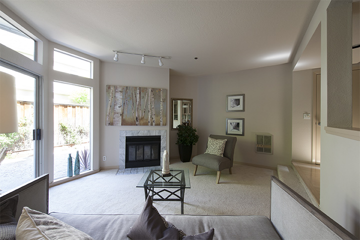 Living Room picture - 731 Loma Verde Ave, Unit B, Palo Alto 94303