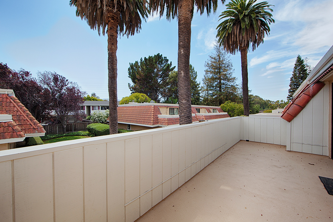 Master Balcony (B) Picture - 1354 Dale Ave 13, Mountain View 94040 Master Balcony (B) picture - 1354 Dale Ave 13, Mountain View 94040