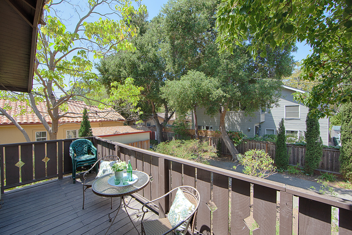Balcony View picture - 1321 Hopkins Ave, Palo Alto 94301