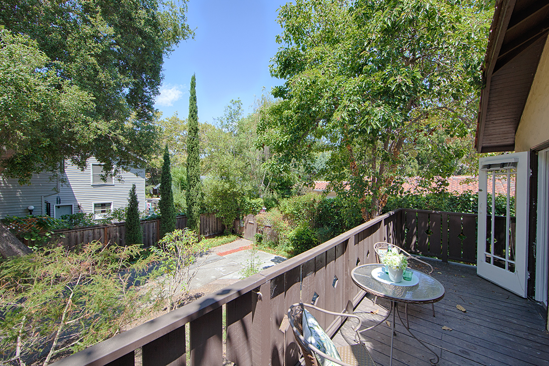 Balcony View picture - 1321 Hopkins Ave, Palo Alto 94301
