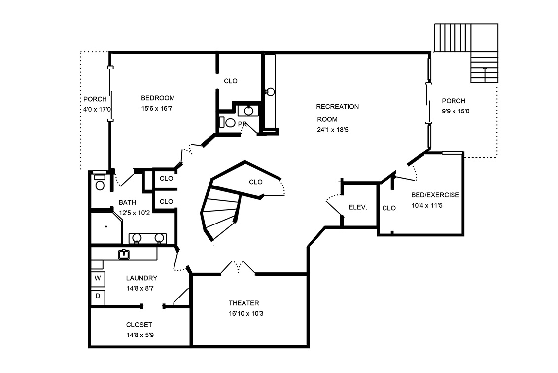 Floor Plan Basement Picture - 881 Parma Way, Los Altos 94024 Floor Plan Basement picture - 881 Parma Way, Los Altos 94024