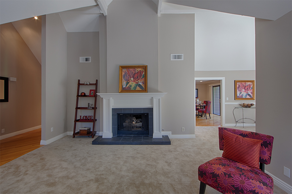 Fireplace picture - 4152 Thain Way, Palo Alto 94306