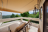 56 El Rey Rd, Portola Valley 94028 - Bedroom 2 Balcony (A)