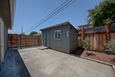 3615 Orinda Dr, San Mateo 94403 - Garden Shed (A)