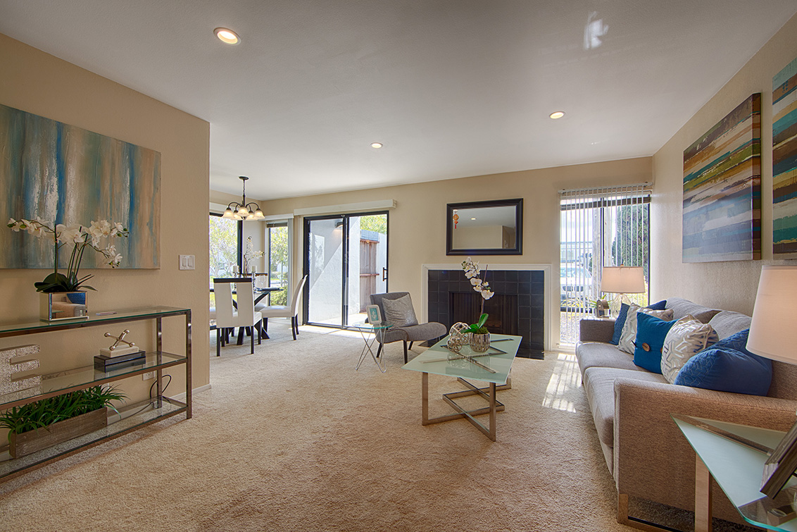 Living Room - 910 Beach Park Blvd 100, Foster City 94404