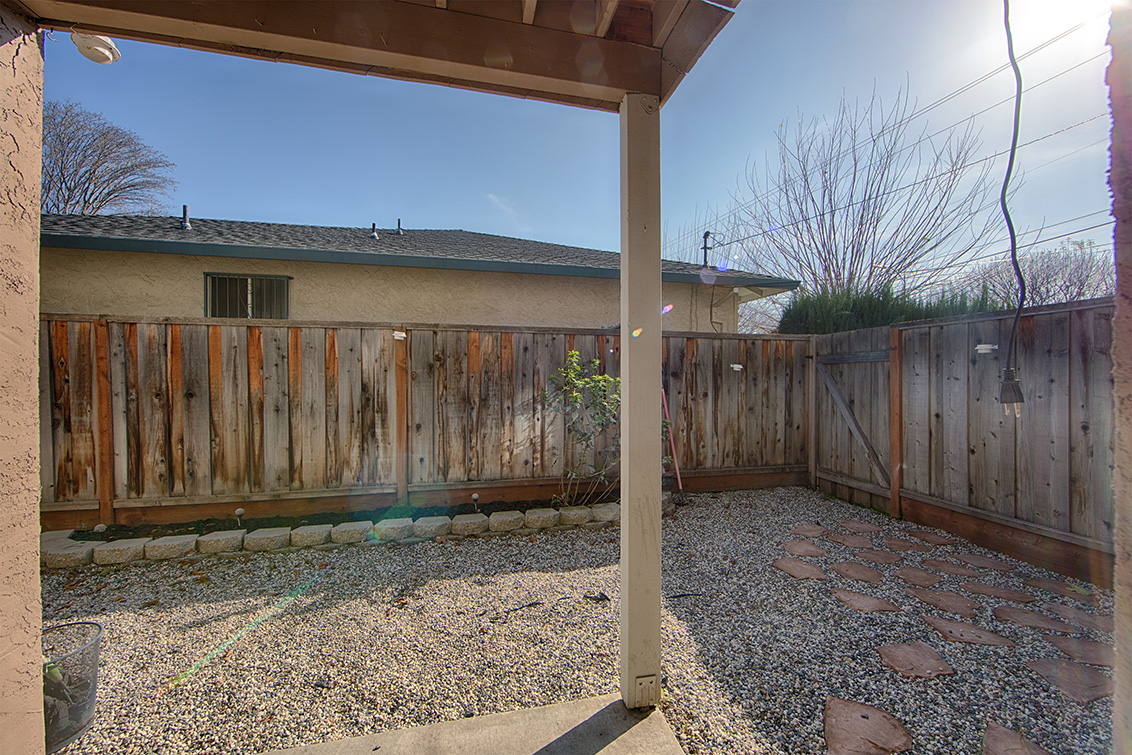 Backyard (A) Picture - 2128 Canoas Garden Ave B, San Jose 95125 Backyard (A) picture - 2128 Canoas Garden Ave B, San Jose 95125