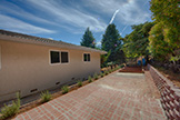 13360 Montebello Rd, Cupertino 95014 - Sideyard (A)