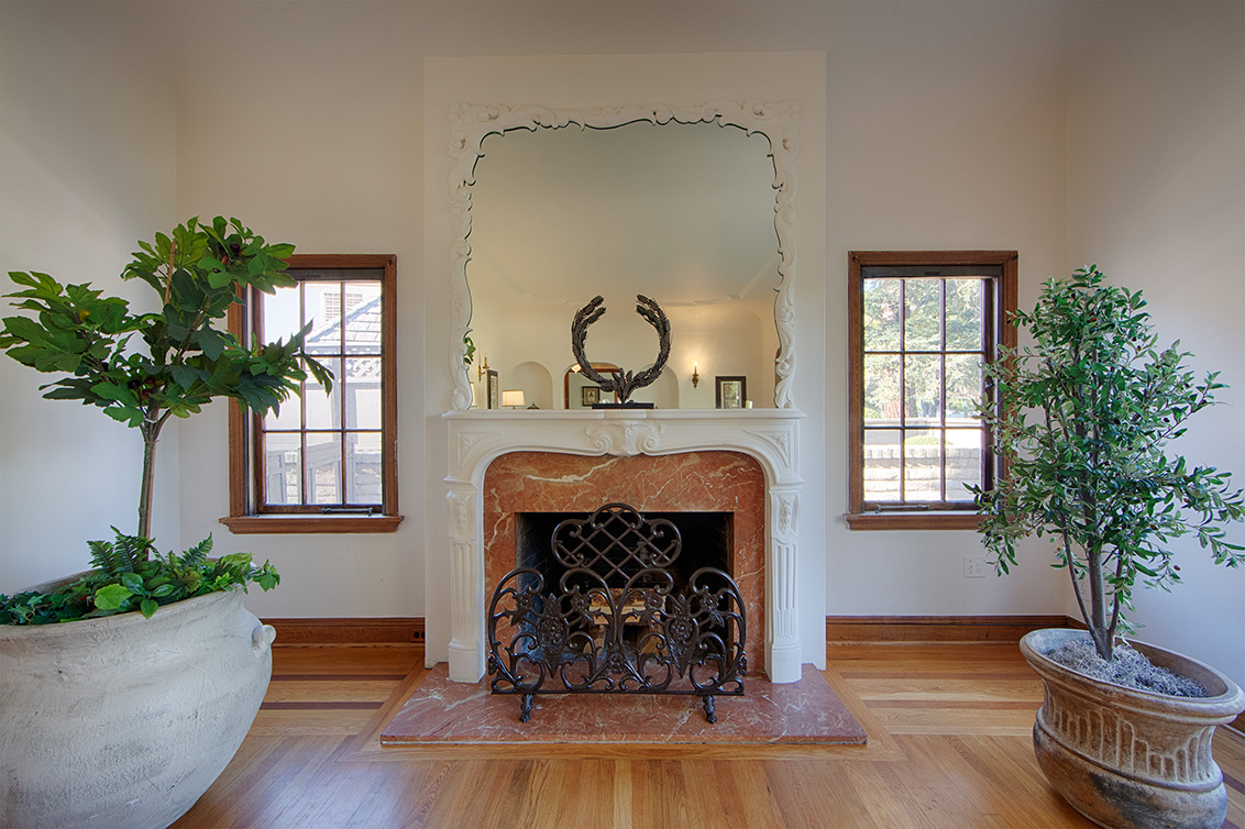 Living Room Fireplace (A) Picture - 1130 University Ave, Palo Alto 94301 Living Room Fireplace (A) picture - 1130 University Ave, Palo Alto 94301