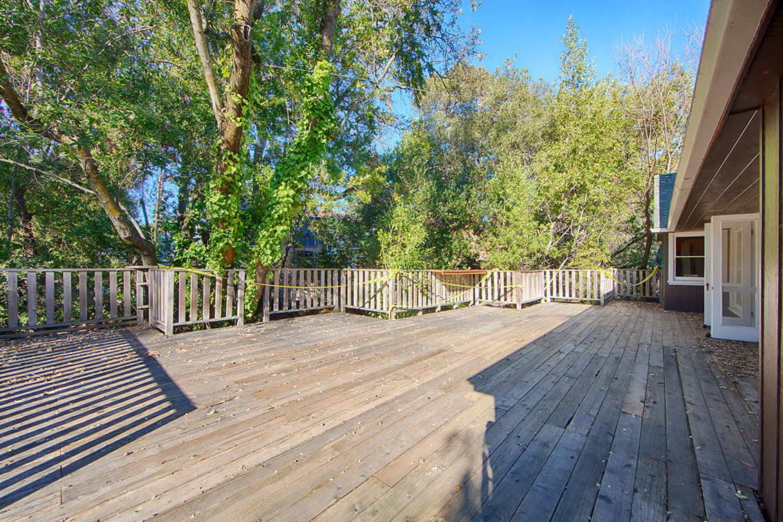 Deck (A) Picture - 1400 Edgewood Rd, Redwood City 94062 Deck (A) picture - 1400 Edgewood Rd, Redwood City 94062