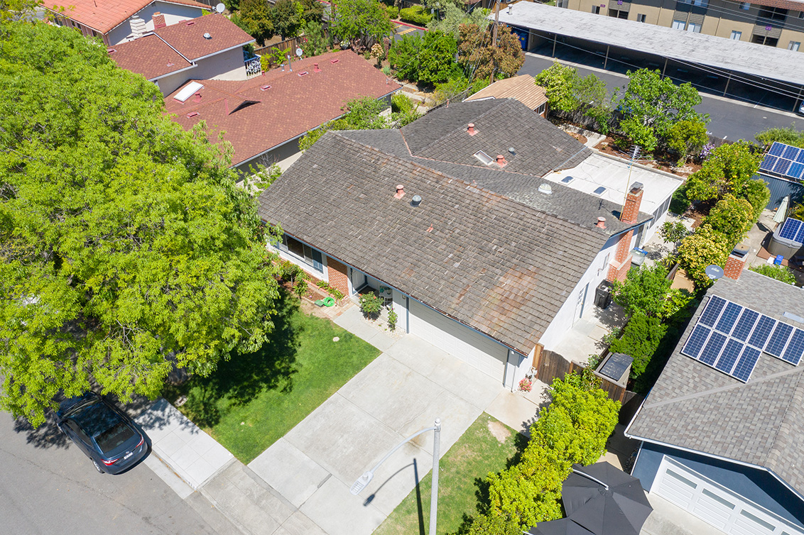 Aerial (A) Picture - 837 Gladiola Dr, Sunnyvale 94086 Aerial (A) picture - 837 Gladiola Dr, Sunnyvale 94086