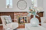 837 Gladiola Dr, Sunnyvale 94086 - Family Room Fireplace (A)