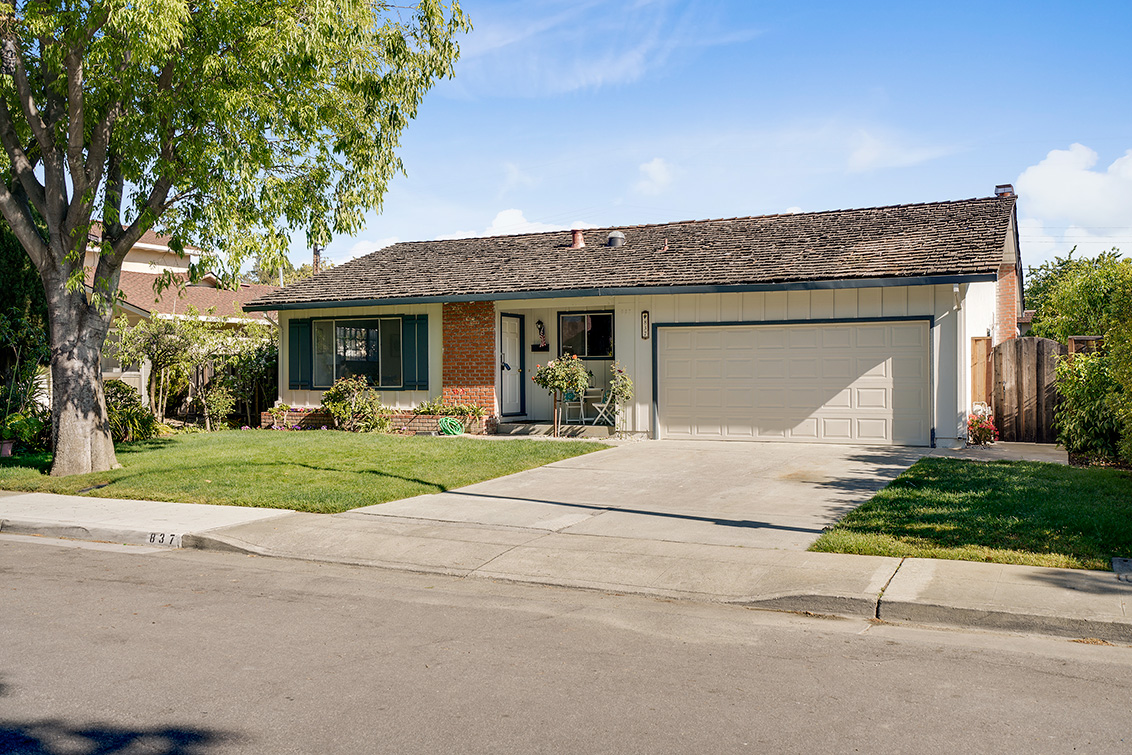 Front (B) Picture - 837 Gladiola Dr, Sunnyvale 94086 Front (B) picture - 837 Gladiola Dr, Sunnyvale 94086