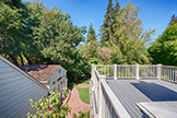 1437 Hamilton Ave, Palo Alto 94301 - Master Balcony (A)