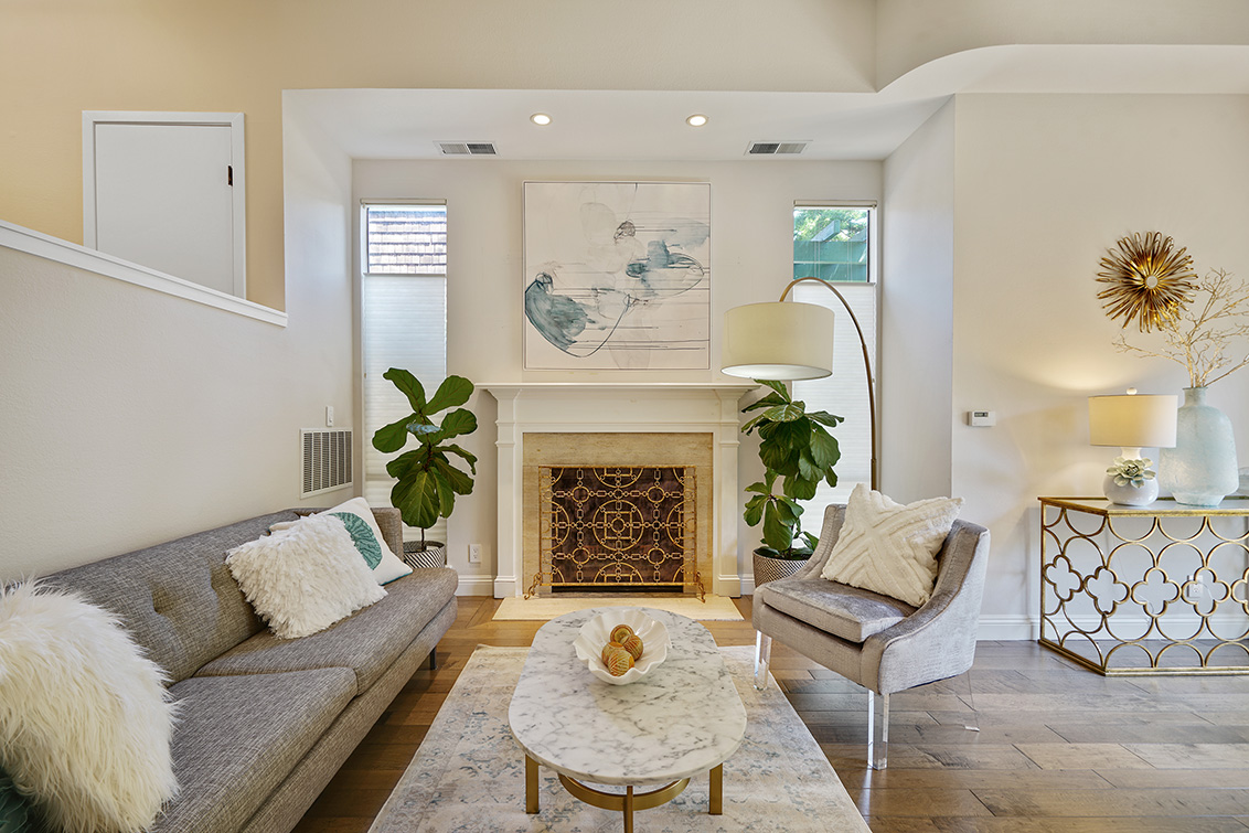 Living Room (B) Picture - 627 Lytton Ave 4, Palo Alto 94301 Living Room (B) picture - 627 Lytton Ave 4, Palo Alto 94301