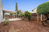 1585 Newhall St, Santa Clara 95050 - Side Yard (C)