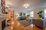 318 S Grant St 1a, San Mateo 94401 - Living Room (A)