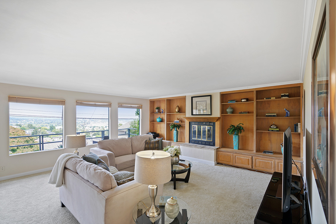 Living Room - 1551 Winding Way, Belmont 94002