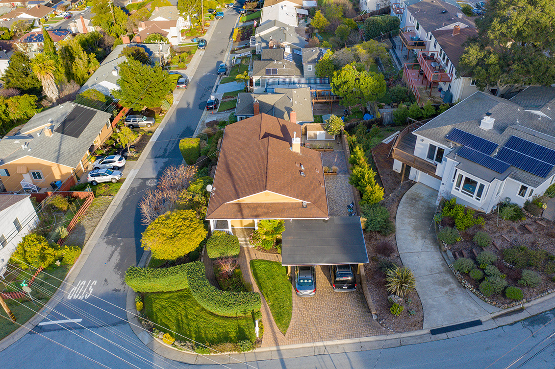 Drone (B) Picture - 4001 Hacienda St, San Mateo 94403 Drone (B) picture - 4001 Hacienda St, San Mateo 94403