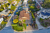 4001 Hacienda St, San Mateo 94403 - Drone (B)
