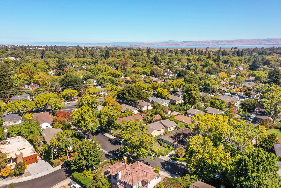 Aerial (B) Picture - 55 Morton Way, Palo Alto 94303 Aerial (B) picture - 55 Morton Way, Palo Alto 94303