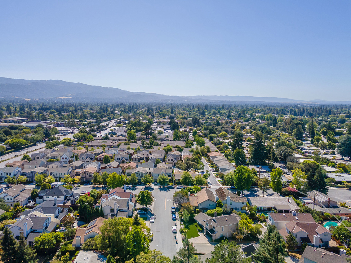 Aerial (H) picture - 1281 Pumpkin Ter, Sunnyvale 94087