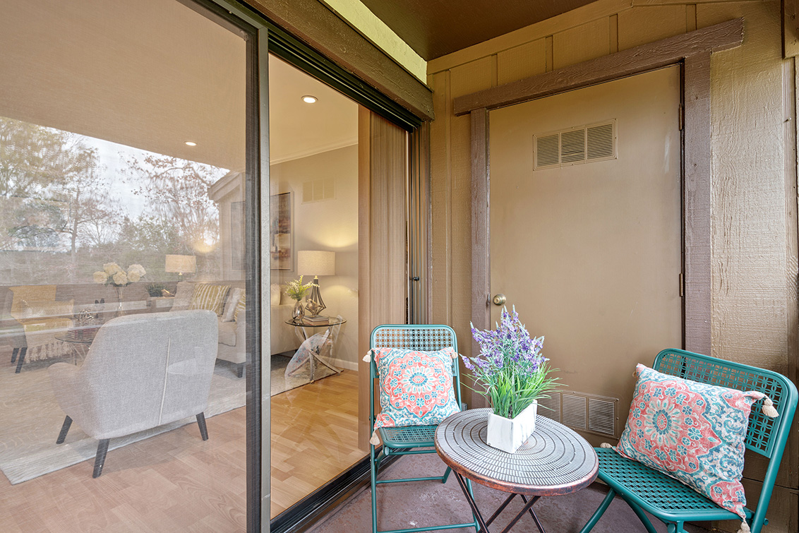 Balcony (A) Picture - 765 San Antonio Rd 56, Palo Alto 94303 Balcony (A) picture - 765 San Antonio Rd 56, Palo Alto 94303