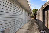 1187 Manzano Way, Sunnyvale 94089 - Sideyard Left 