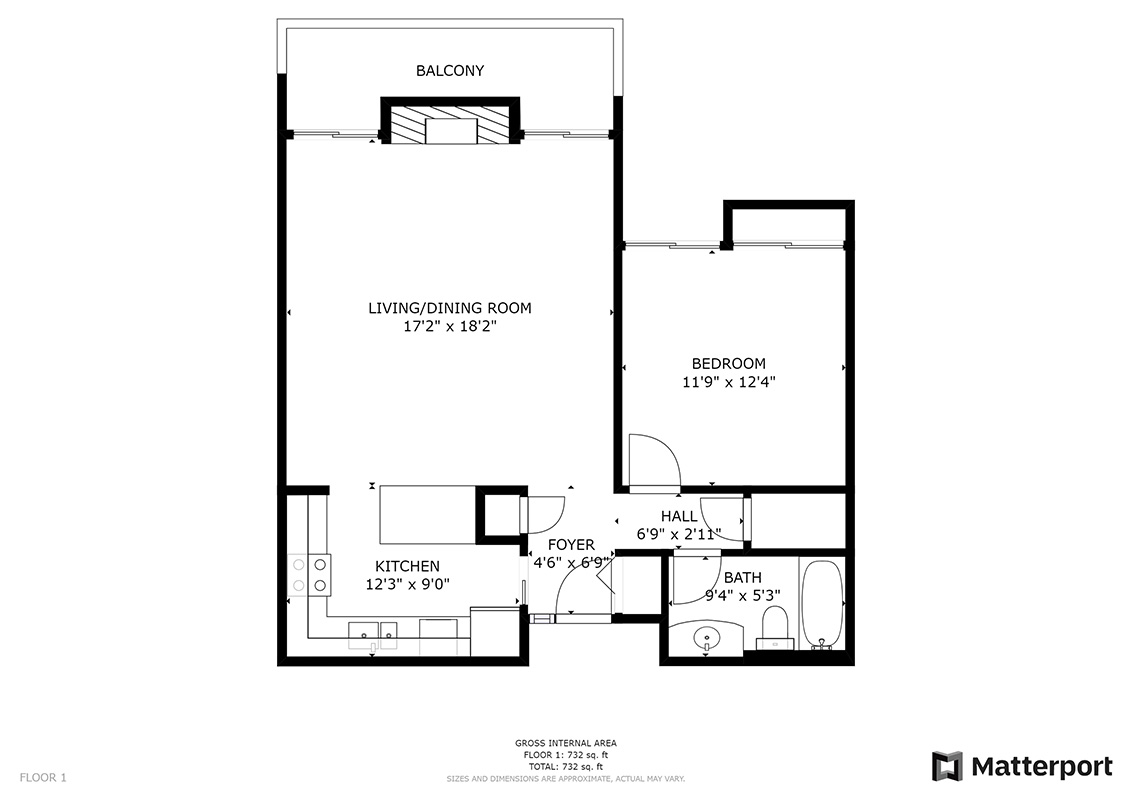 Floor Plans  picture - 651 Port Dr 203, San Mateo 94404
