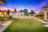 686 Spargur Dr, Los Altos 94022 - Backyard Twilight (C)