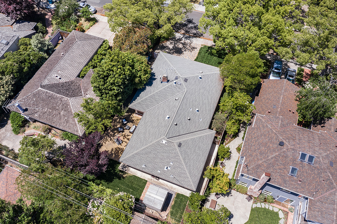 Aerial (C) picture - 144 Walter Hays Dr, Palo Alto 94303