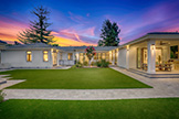 686 Spargur Dr, Los Altos 94022 - Backyard Twilight (A)