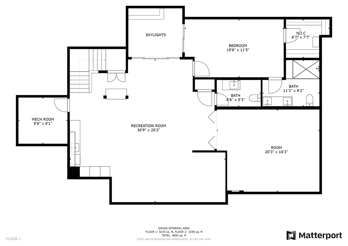 Floor Plan (B) picture - 686 Spargur Dr, Los Altos 94022