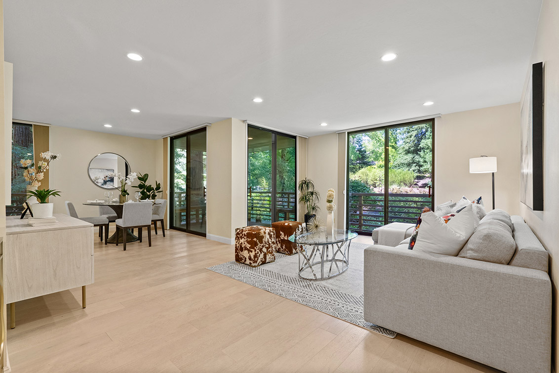 Living Room - 1100 Sharon Park Dr #2, Menlo Park 94025