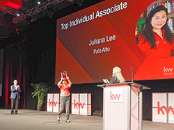 Palo Alto Real Estate Agent Juliana Lee top #1 nationwide